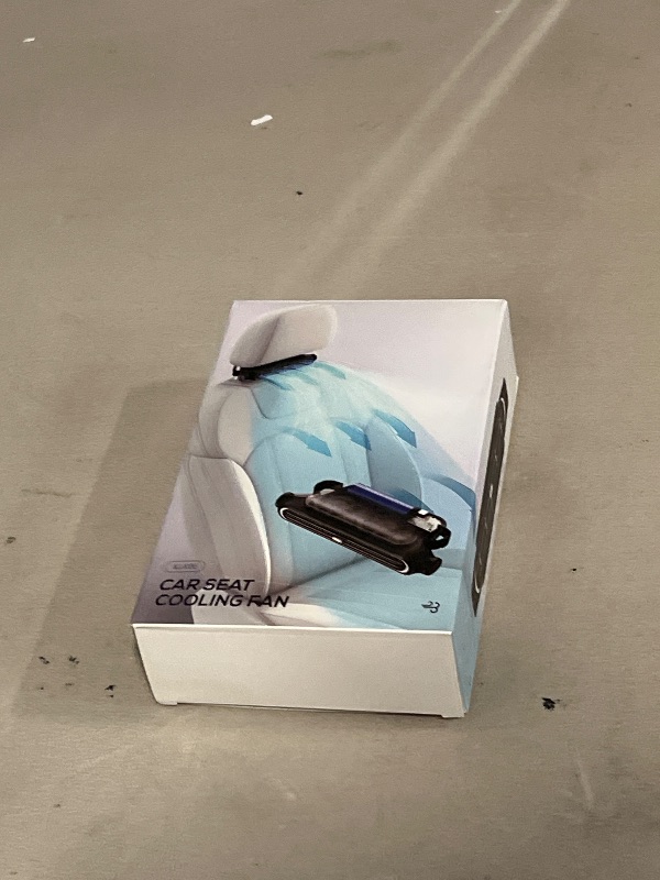 Photo 1 of 2025 New Car Seat Cooling Fan,Rechargeable Car Cooling Fans For Backsea,Portable USB Rechargeable Backseat Cool Fans with 3 Adjustable for All Cars Vehicle Jeep Van Rv Truck