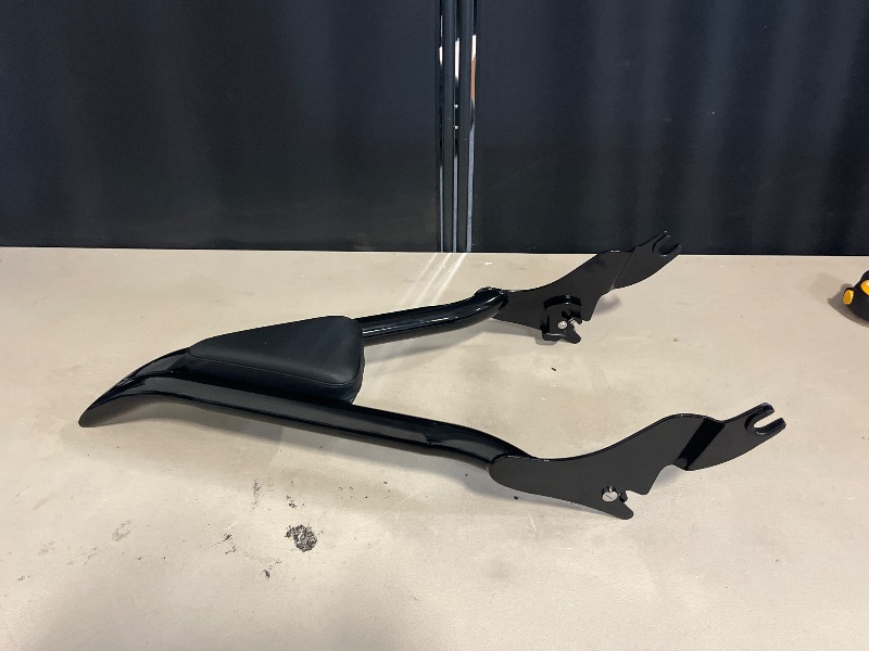 Photo 1 of Sissy Bar For Harley Touring 28" Detachable Rear Passenger Backrest Quick Release Compatible With Road King Road Glide Street Glide Electra Glide Road King 2009-2025