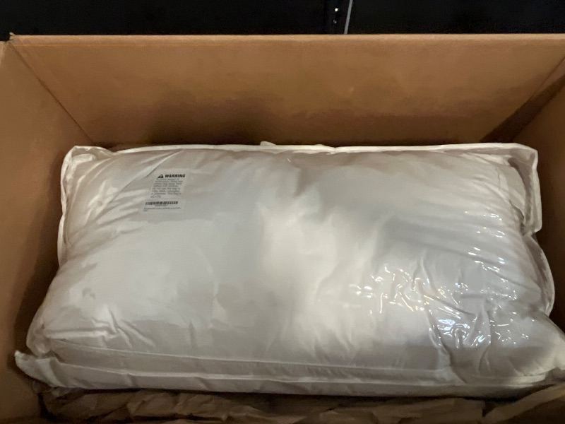 Photo 1 of TemperLoft Serenity Pillows King (Set of 2), Down/Down Alternative Fill, 20x36, 100% Cotton Cover, Found in Leading Hotels Nationwide Hospitality Quality Delivered to Your Home