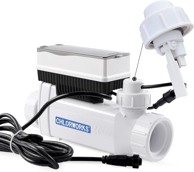 Photo 1 of CHLORWORKS Salt Cell for Pool - Model No. CWPC, Fit for Pentair Intellichlor Moldel No. IC40, Salt Chlorine Generator Without Power Center, up to 40,000 Gallon Pool