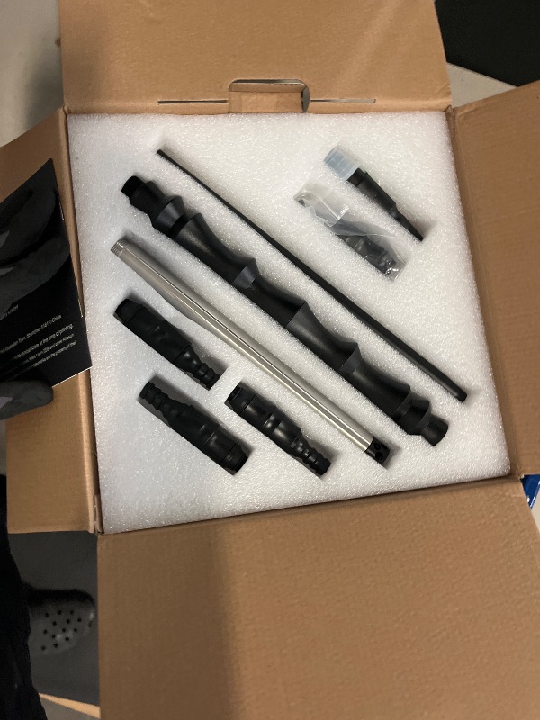 Photo 1 of Complete Hookah Set with Everything - 4 Hookah Hose Portable Glass Hookahs Set with Washable Clay Hooka Bowl Coal Tongs Silicone Bong Aluminum Stem with Diffuser for Narguile Smoking