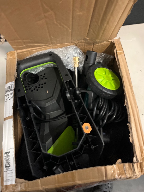 Photo 1 of Pressure Washer, Power Washer with 4 Quick Connect Nozzles, High Pressure Cleaning Machine with Foam Cannon