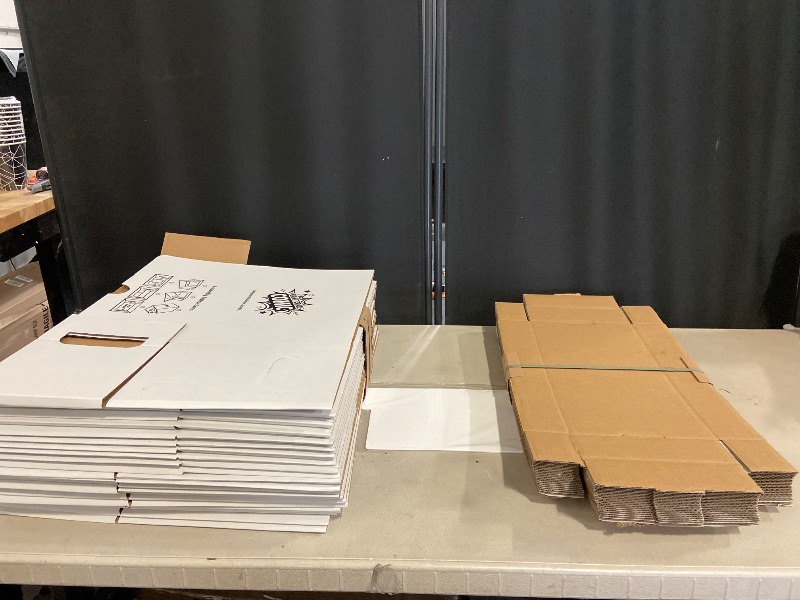 Photo 1 of Premium Comic Book Storage Box | 22 Boxes with 6 Dividers (Each Box Stores Up to 175 Comics) - Short Stackable Design with Dust Protection Lid | Strong Structure & Acid Free Manufacturing