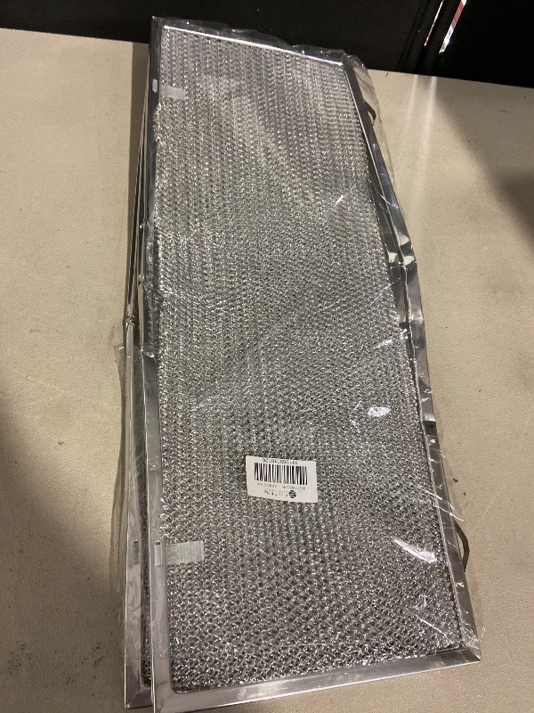 Photo 1 of Filter Everything Replacement Aluminum Filters Compatible with Broan 97007725, S97007725, Sears S97007725, G-8184, RHF0813 – 8-7/8 x 23-7/8 x 3/8 – 2-Pack