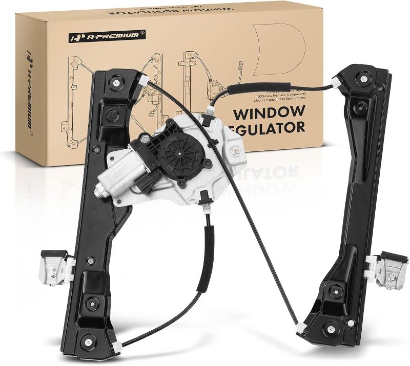 Photo 1 of A-Premium Electric Power Window Regulator with 2-Pin Motor Compatible with Chevrolet Volt 2011 2012 2013 2014 L4 1.4L Hatchback Front Right Passenger Side