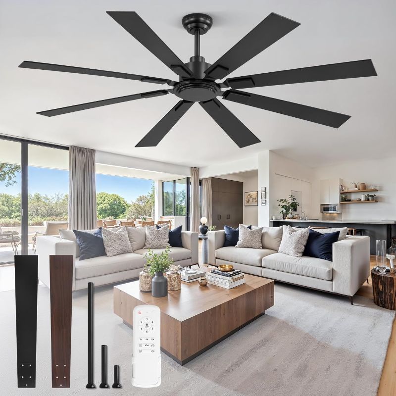 Photo 1 of 65 Inch Indoor/Outdoor Ceiling Fan