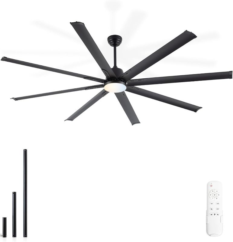 Photo 1 of 84 lnch lndustrial Celing Fan Indoor Outdoor