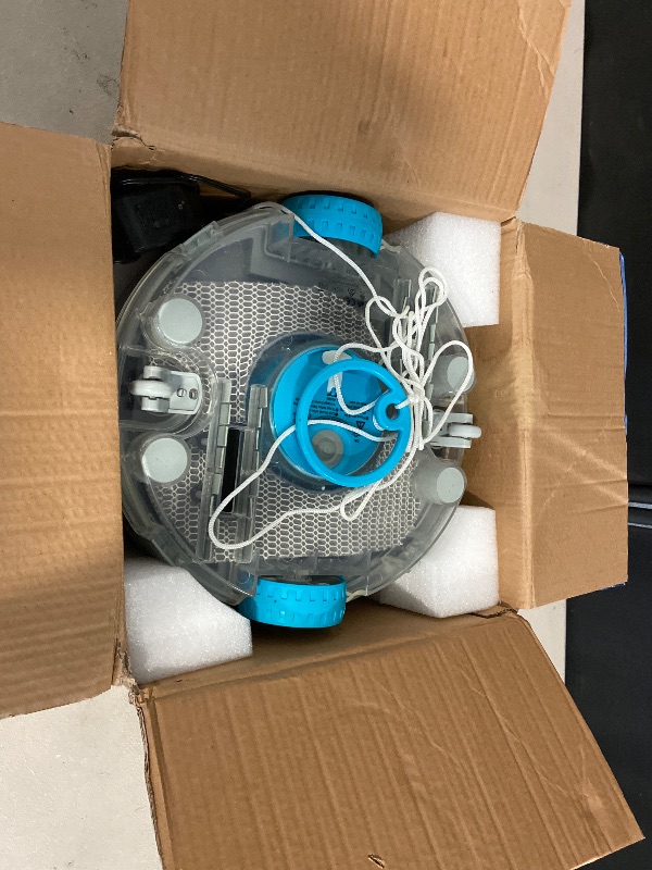 Photo 1 of Automatic Robotic Pool Cleaner for Above Ground Pools | Cordless, Self-Parking Design | US Patented with Powerful Suction & 60-Min Runtime