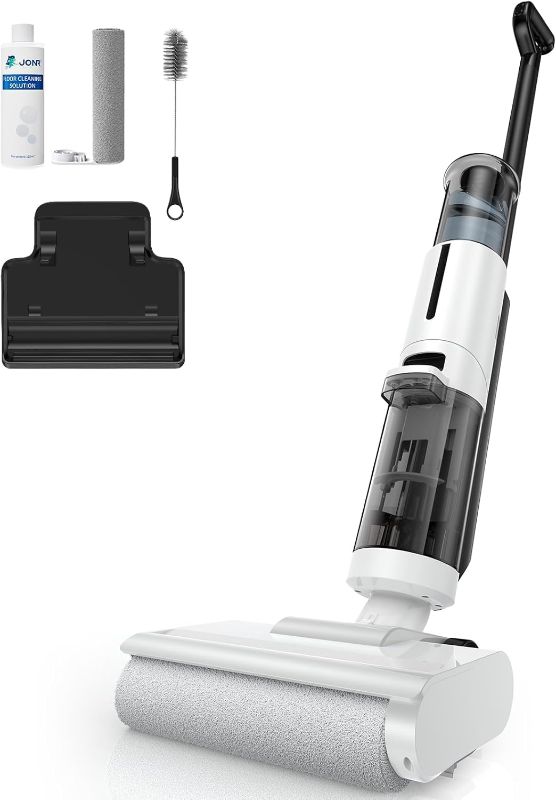 Photo 1 of JONR ED12 Lite Wet Dry Vacuum Cleaner Cordless, Vacuum Cleaner with Self-Washing, 1 mm Edge Cleaning, Anti-Tangle System, Lightweight Floor Cleaner for Hard Floors, Pet Hair