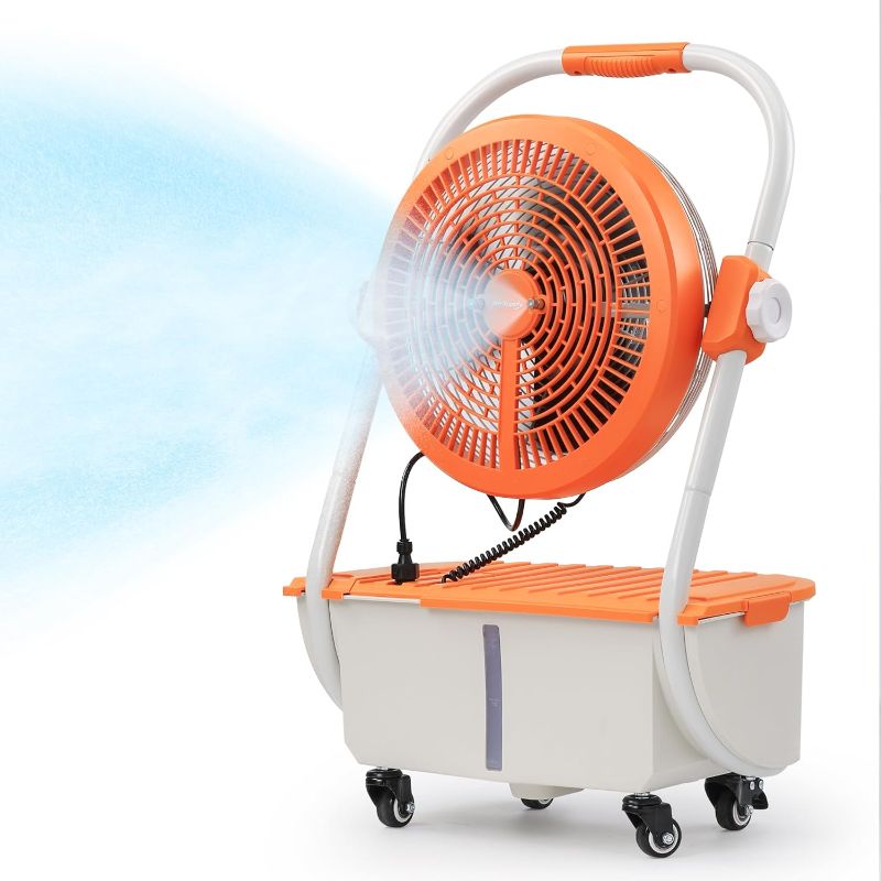 Photo 1 of TURBRO Cordless Misting Fan