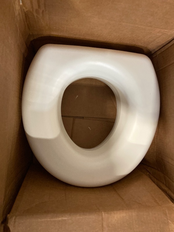 Photo 1 of SP Ableware 725802001 Original Tall-Ette Elevated Toilet Seat with Bolt Down Lok-In-El
