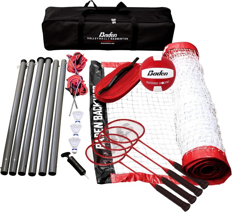 Photo 1 of Baden Champions Volleyball/Badminton Combo Set