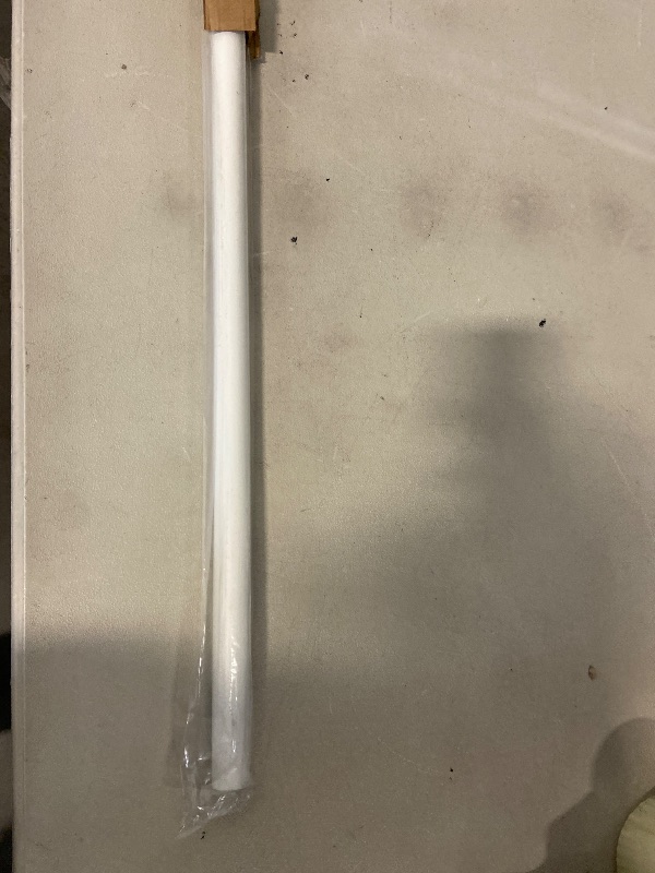 Photo 1 of 36 inch Ceiling Fan Downrod with Extension Cord, 3 FT White Downrod for Ceiling Fan, 1 inch Outside Diameter, Ceiling Fan Boom Suitable for a Wide Range of Fans (White, Not Threaded)