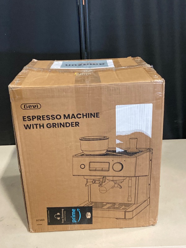 Photo 1 of Gevi Espresso Machine Latte Maker Stainless Steel 2.3L Water Tank