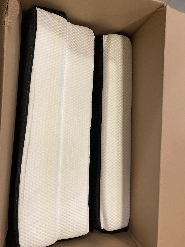 Photo 1 of Tri-Fold Memory Foam Mattress, 6 inch Twin Tri-Folding Memory Form Mattress, Collapsible and Washable Cover, Travel and Guest Mat,75"x38"x6"