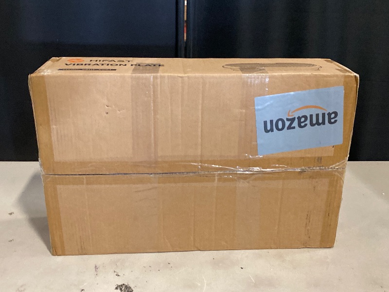 Photo 1 of Curved Vibration Plate Exercise Machine, XL Vibration Plate 400 lbs Capacity with 9 Auto Modes and 120 Adjustable Speeds, Whole Body Vibration Plate Machine for Home Women Men