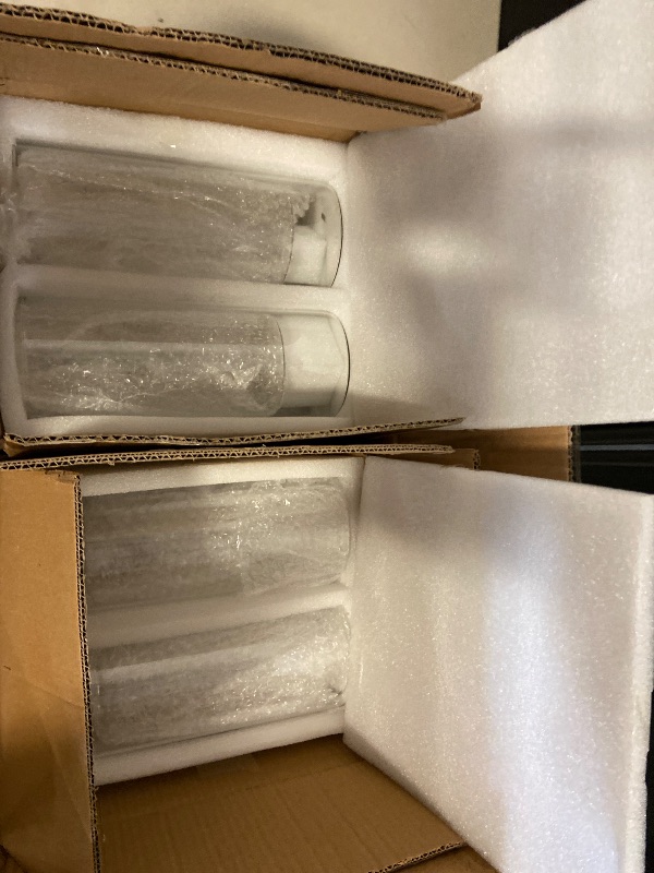 Photo 1 of 48 Pack Glass Cylinder Vases 4,6,8,10 Inch Tall Clear Flower Vase Hurricane Floating Candle Holder for Table Centerpiece Wedding Home Decor