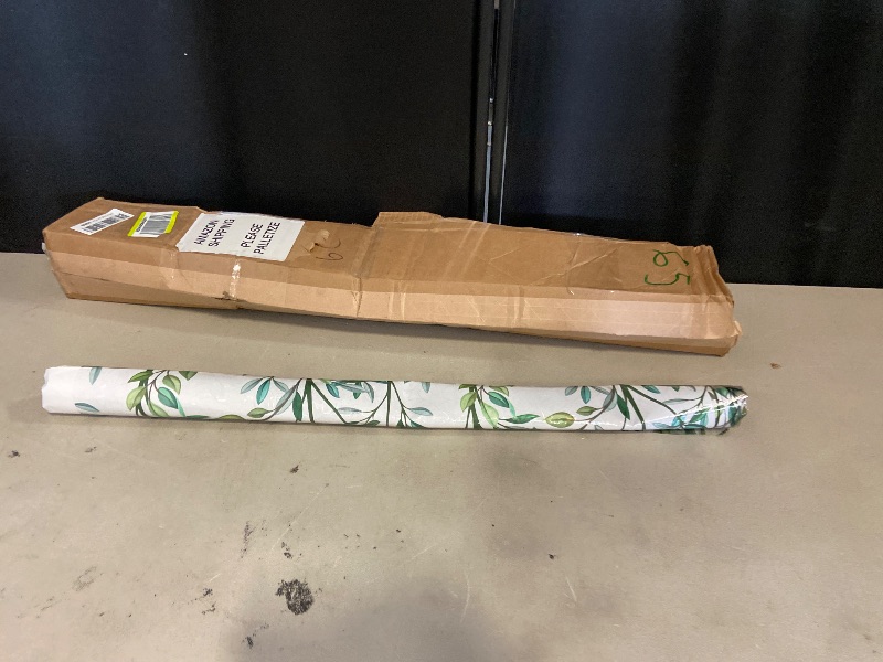 Photo 1 of Rectangle Green Olive Table Cloth, Waterproof Vinyl Summer Tablecloth Flannel Backed, Wipeable Plastic Table Covers for Dinner, Kitchen and Outdoor 60" x 84"