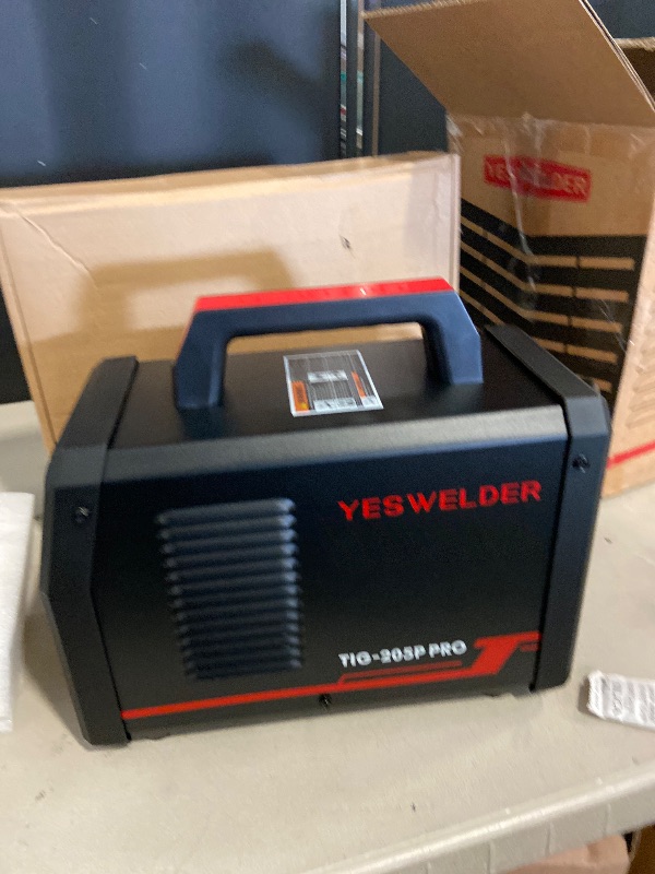 Photo 1 of YESWELDER 135Amp MIG Welder,110V Flux Core Welder Flux Core MIG/Lift TIG/Stick 3-in-1 Large LED Digital Display Welding Machine IGBT Inverter Welder FLUX-135PRO
