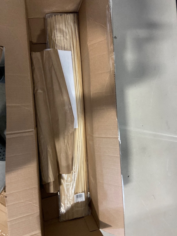 Photo 1 of 120 PCS Bamboo Marshmallow Roasting Sticks, SMores Skewers for Fire Pit, Extra Long 30 Inch Heavy Duty 5mm Thick Wooden SMores Sticks for Open Fire Pits Roaster Barbecue Hot Dog Camping Kebab Sausage