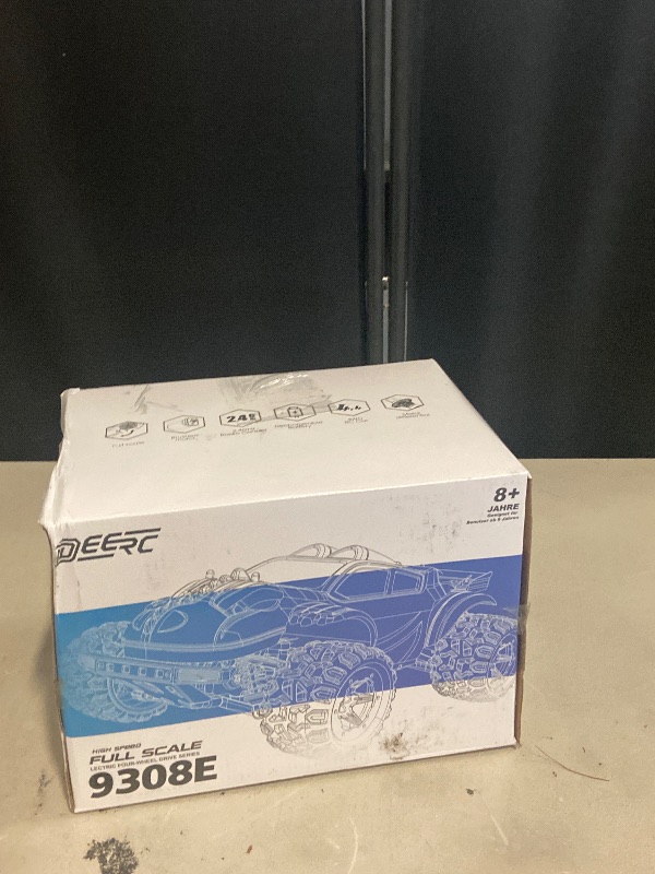 Photo 1 of DEERC 9308E 1:16 Fast RC Cars for Boys Age 8-12 RC Monster Truck 40 KPH,All Terrain 4WD High Speed Dinosaur Truck 2 Car Shell,2.4Ghz Off-Road Remote Control Cars with 2 Batteries, Toy Gift for Kids