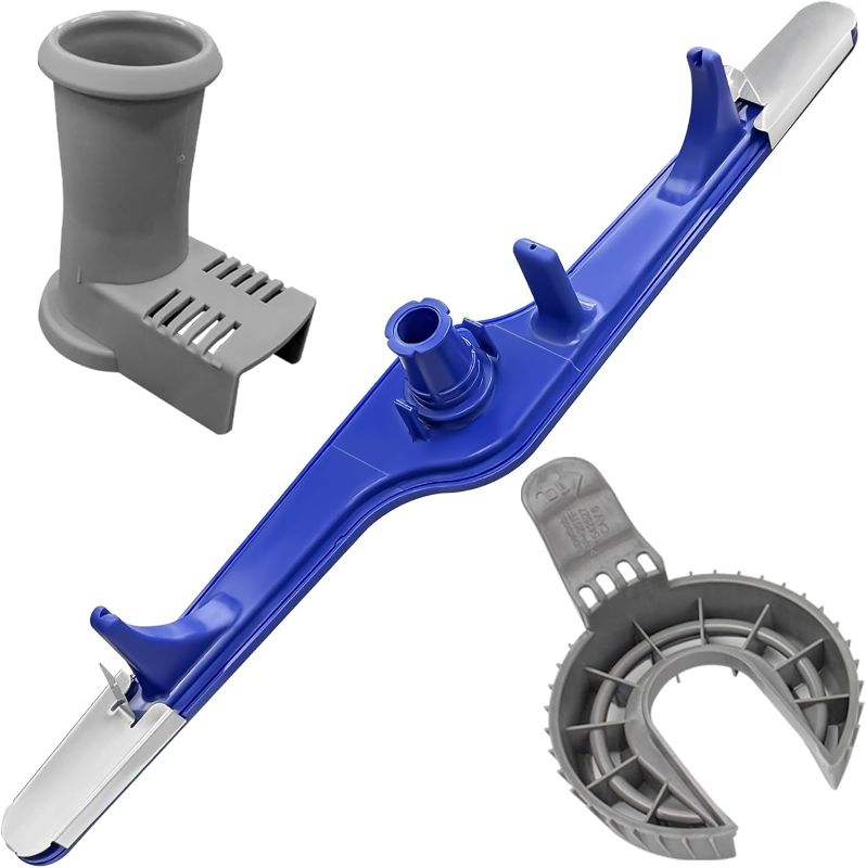 Photo 1 of 1545680 5304517203 Dishwasher Lower Spray Arm Assembly with 5304518968 Support & 5304506518 Trap Drain Filter Compatible with Frigidaire Kenmore 154568001 154414101 154568002 154250901 PS12585623