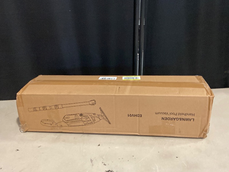 Photo 1 of Cordless Pool Vacuum Cleaner for Above Ground Pool & In Ground Rechargeable Pool Vacuum Cleaner - 90 Mins Runtime, with 69" Telescopic Pole, Spa Vacuum for Hot Tub- Fast 3H Charge (Silver Grey)