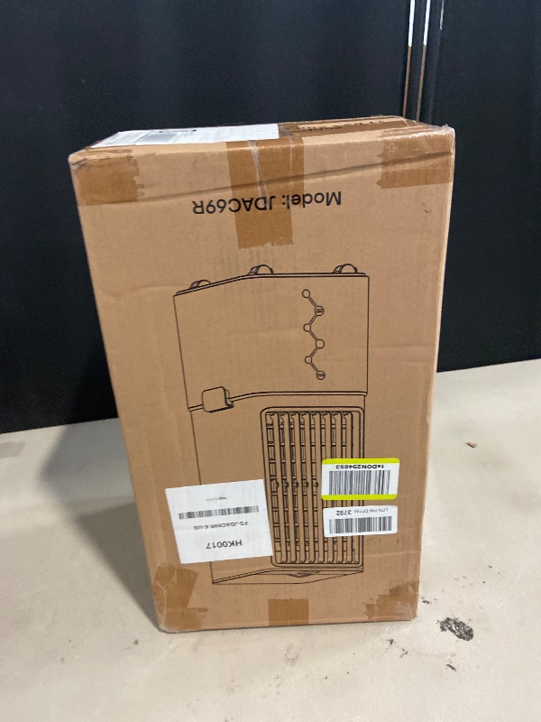 Photo 1 of Windowless Air Conditioner w/ 4 Modes & 3 Speeds, Waterless Alert, 2.4-Gal Tank for 20H Cooling, 12H Timer, 20FT Remote, 70° Auto Swing Evaporative Air Cooler, Portable AC Unit for Bedroom
