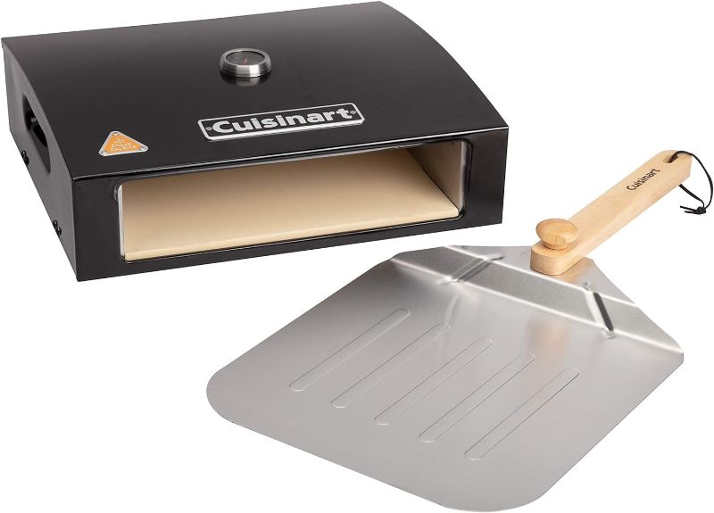 Photo 1 of Cuisinart CPO-700 Grill Top Pizza Oven Kit, Black & Aluminum