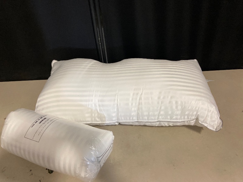 Photo 1 of Beckham Hotel Collection Bed Pillows King Size Set of 2 - Down Alternative Bedding Gel Cooling Big Pillow for Back, Stomach or Side Sleepers