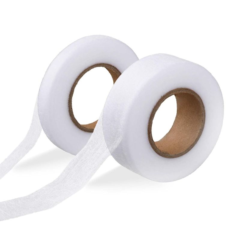 Photo 1 of Thinp Stitch Witchery Hemming Tape - Iron On Hem Tape for Pants, Curtains & Crafts (0.4-1 Inch X 22 Yards White)