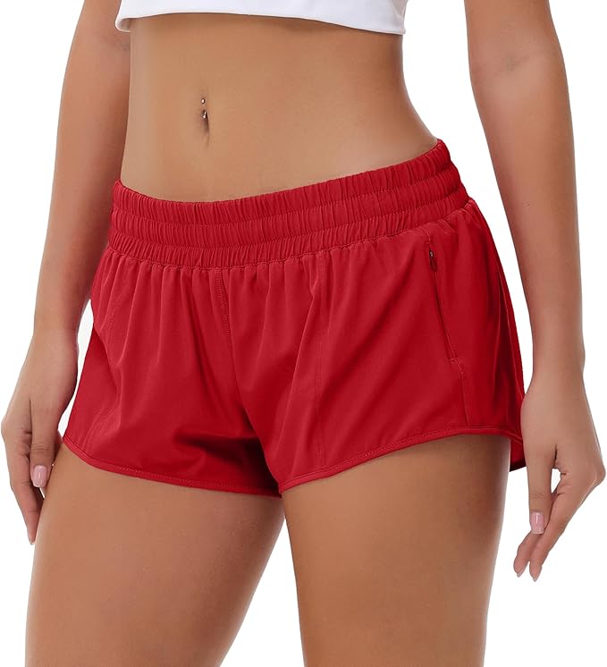 Photo 1 of S Aurefin Lightweight Athletic Shorts Quick Dry Running Shorts Gym Workout Shorts