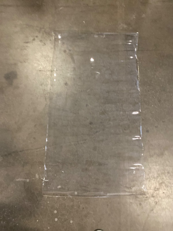 Photo 1 of Rectanglar 46x24 in Clear Plastic Table Protector Desk Cover Chair Mat Thicken Transparent Desk Pad Mat Table Cover Protector Table Pad Tablecloth Cloth for Coffee Table Writing Desk Topper Waterproof