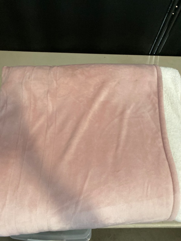 Photo 1 of Homemate Electric Heated Blanket King Size - 100"x90" Heating Blanket King Size Dual Control 1/2/4/6/8 Hours Auto-Off 10 Heat Level Over-Heat Protection Flannel Sherpa ETL Certification