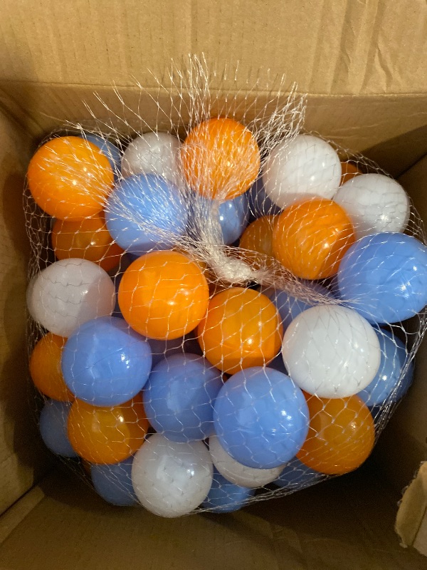 Photo 1 of TRENDPLAY Plastic Balls for Ball Pits 25-50 - Hollow Balls- Safe and Exciting Playtime - Perfect for Baby Pools, Birthday Party Decoration