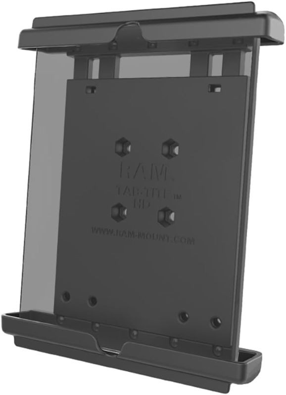Photo 1 of RAM Mounts Tab-Tite Universal Spring Loaded Holder for 8" Tablets with Case RAM-HOL-TAB12U Compatible with RAM B 1" and C 1.5" Size Round Ball Bases