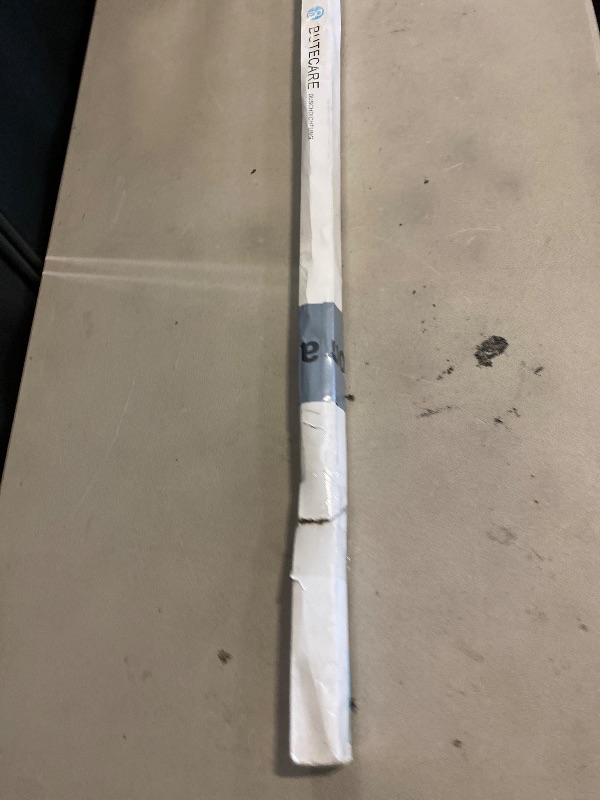 Photo 1 of 2-Pack Butecare Frameless Shower Door Bottom Seal for Glass Doors – Stop Shower Leaks and Create a Water Barrier (3/8” x 39”)