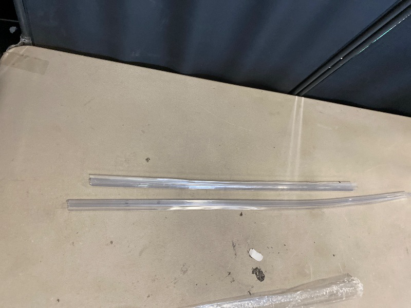 Photo 1 of 2-Pack Butecare Frameless Shower Door Bottom Seal for Glass Doors – Stop Shower Leaks and Create a Water Barrier (3/8” x 39”)