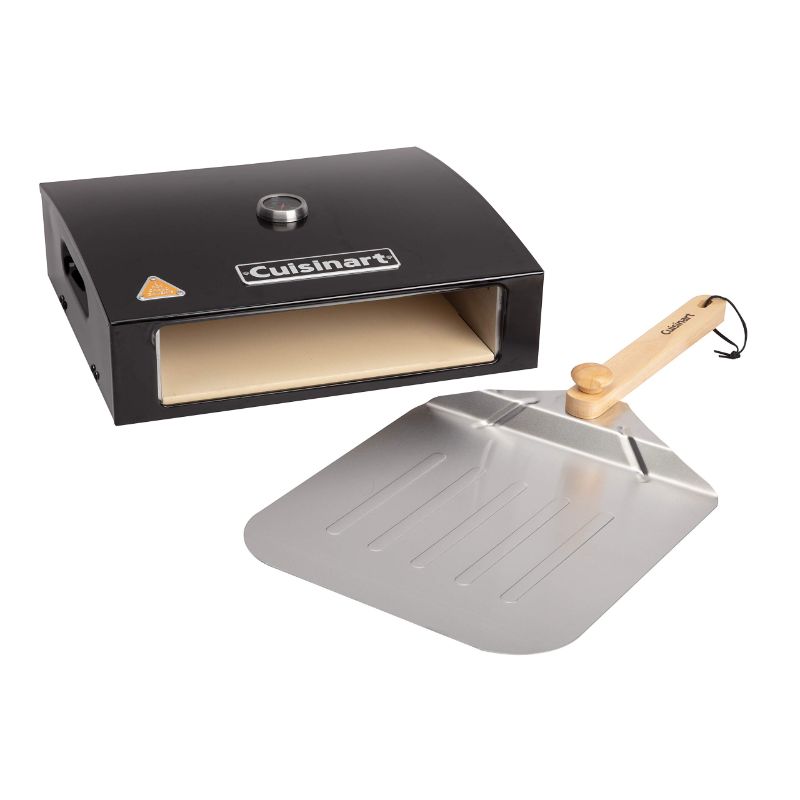 Photo 1 of Cuisinart CPO-700 Grill Top Pizza Oven Kit, Black & Aluminum