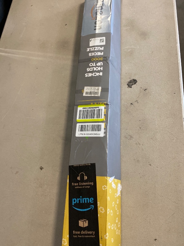 Photo 1 of Lwoeo Jigsaw Puzzle Mat Roll Up, Black Rubber 53.3” x 35” Smooth Top Saver Pad Up to 3000 Pieces?Large Puzzle Matt Rollup with 6 Sorting Trays & 1 Storage Bag for Sorting Table, Board, Frame Mats