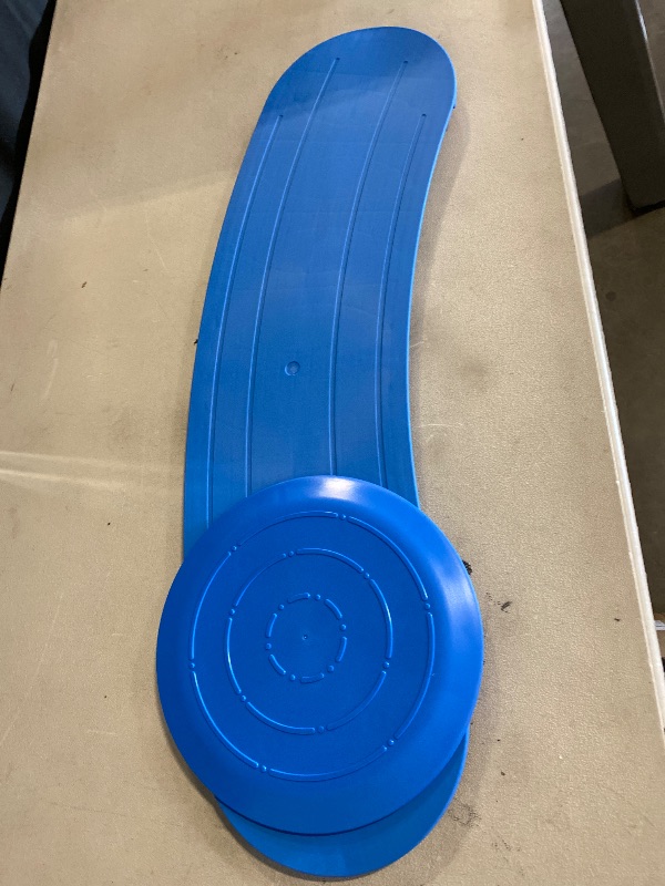 Photo 1 of Slide Transfer Board with Turntable, Sliding Board for Smooth Pain-Free Transfers from Wheelchair to Bed Car, Non-Slip Texture for Seniors Disabled Patients, 440LBS, 33.9"L x 9.1"W, Blue