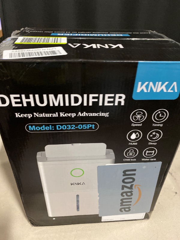 Photo 1 of KNKA 1600 sq.ft Dehumidifier for Basement, 21 Pint Dehumidifiers for Home with Drain Hose, Continuous Drainage, Washable Filter, Intelligent Humidistat for Bedroom, Bathroom, Large Room