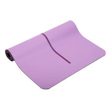 Photo 1 of Large Friendly Non Slip Purple Yoga Mat with Carrying Bag