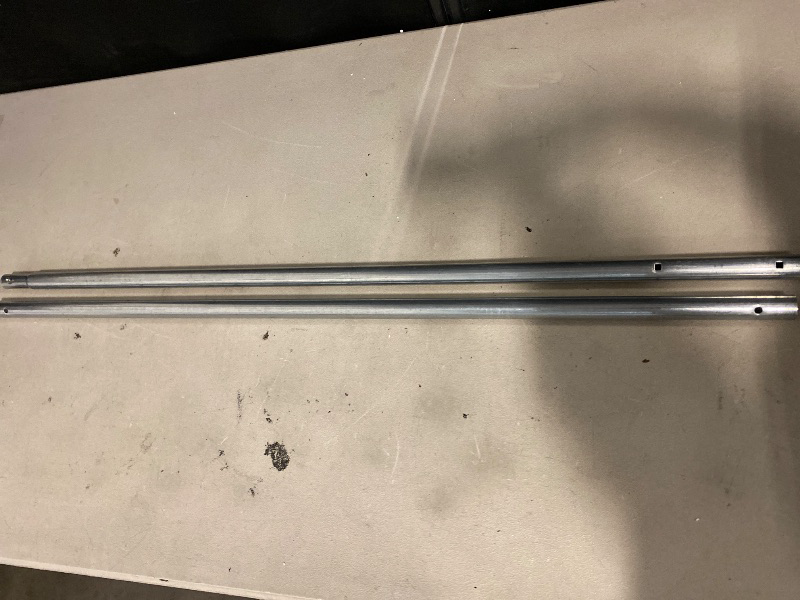 Photo 1 of 2M Metal Tube Crossbar for Manual/Electric Studio Roller Backdrop Wall Mount System,Aluminum Cross Bar for Photography Background Support System