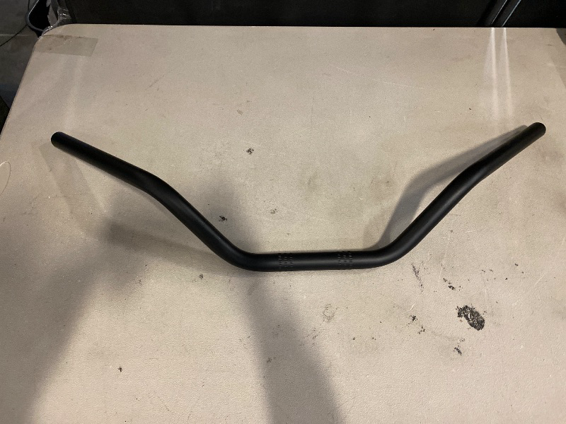 Photo 1 of FukkeR Lightweight Aluminum Alloy Riser Handlebars Rise 75mm Mountain Bikes Handle Bar 31.8mm Extra Long 740mm Bicycles Bars great for BMX DH XC AM FR (Color : Black, Size : 740mm), FukkeR001