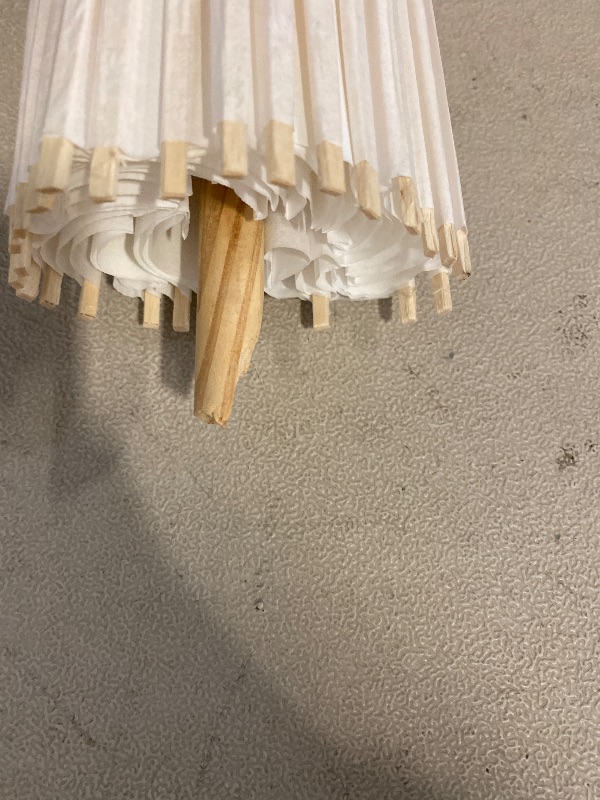 Photo 1 of Paper Decorative Umbrella, Parasol Diy Oil Painting Crafts Party Decor Pieces Photo Prop Parasols Projects Decoration Umbrellas Shower Table Decorations Weddings Wooden Handle Pack Oiled Photography