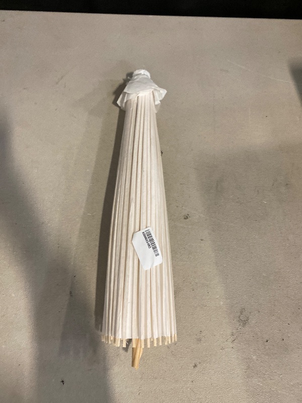 Photo 1 of Paper Decorative Umbrella, Parasol Diy Oil Painting Crafts Party Decor Pieces Photo Prop Parasols Projects Decoration Umbrellas Shower Table Decorations Weddings Wooden Handle Pack Oiled Photography