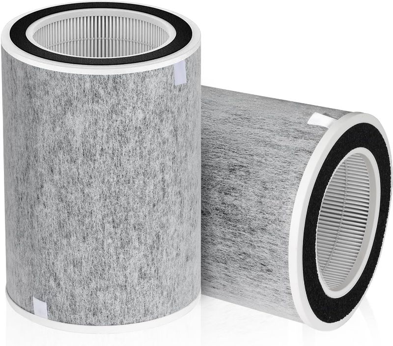 Photo 1 of Compatible Shark hp202 Replacement Filter, HP200 HP201,2Pack,Shark Air Purifier Filter Replacement HC502 HC502 Air Purifier MAX HP232 HP302?Part # HE2FKBAS?HE2FKBASMB,HE2FKPRO?HE2FKPET
