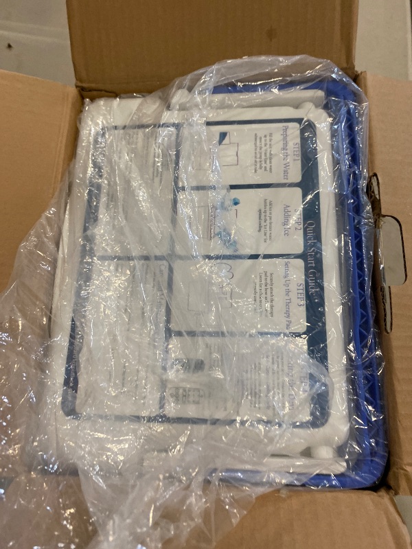 Photo 1 of Cold Therapy Machine for Knee & Shoulder, FSA HSA Eligible, Pain Relief, Post-Surgery Recovery, Cryotherapy for Muscle Recovery, Sports Injuries, Digital Timer, Quiet Pump, Universal Ice Pad