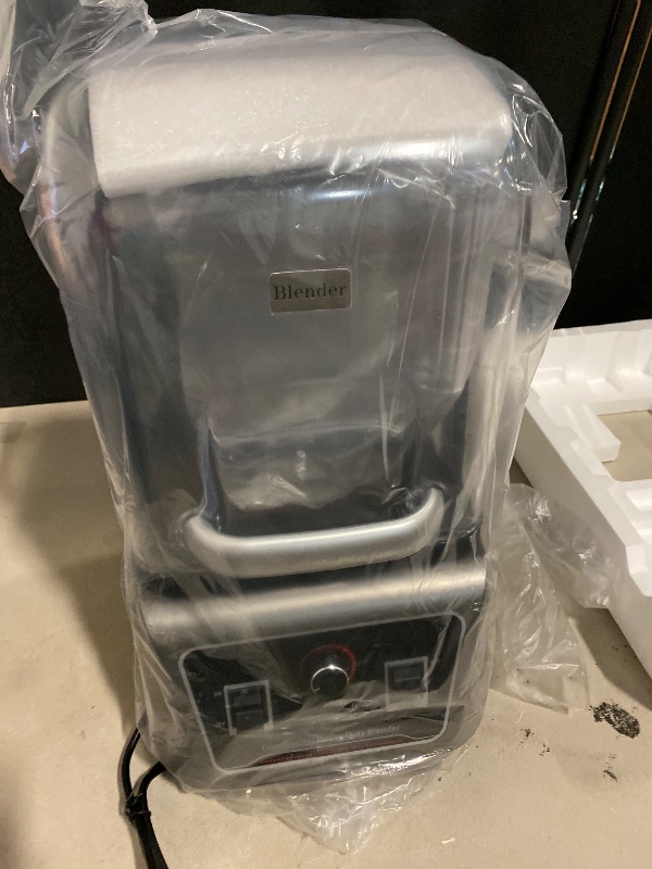 Photo 1 of Commercial Blender with Soundproof Shield, 70 Oz Quiet Professional Blenders, Heavy Duty Blender with Strong and Quiet Professional-Grade Power, Self-Cleaning, Quiet Sound Enclosure, 2200W